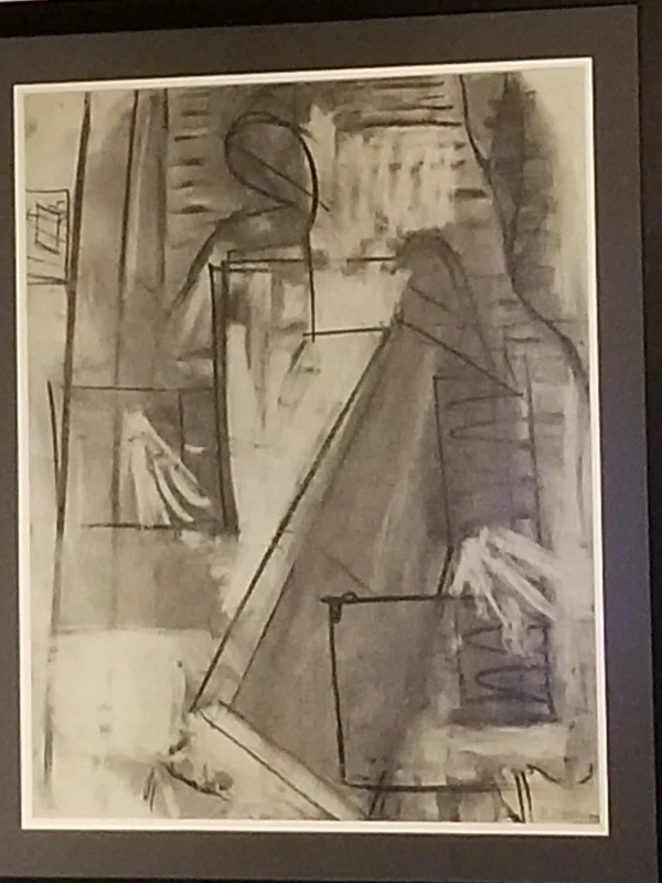 Hans Hofmann class – artwork by Douglas I. Sheer